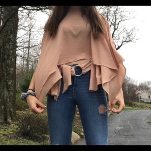 A very cute “she and sky” flowy shirt